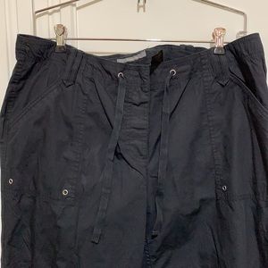 Liz Claiborne black cargo pant